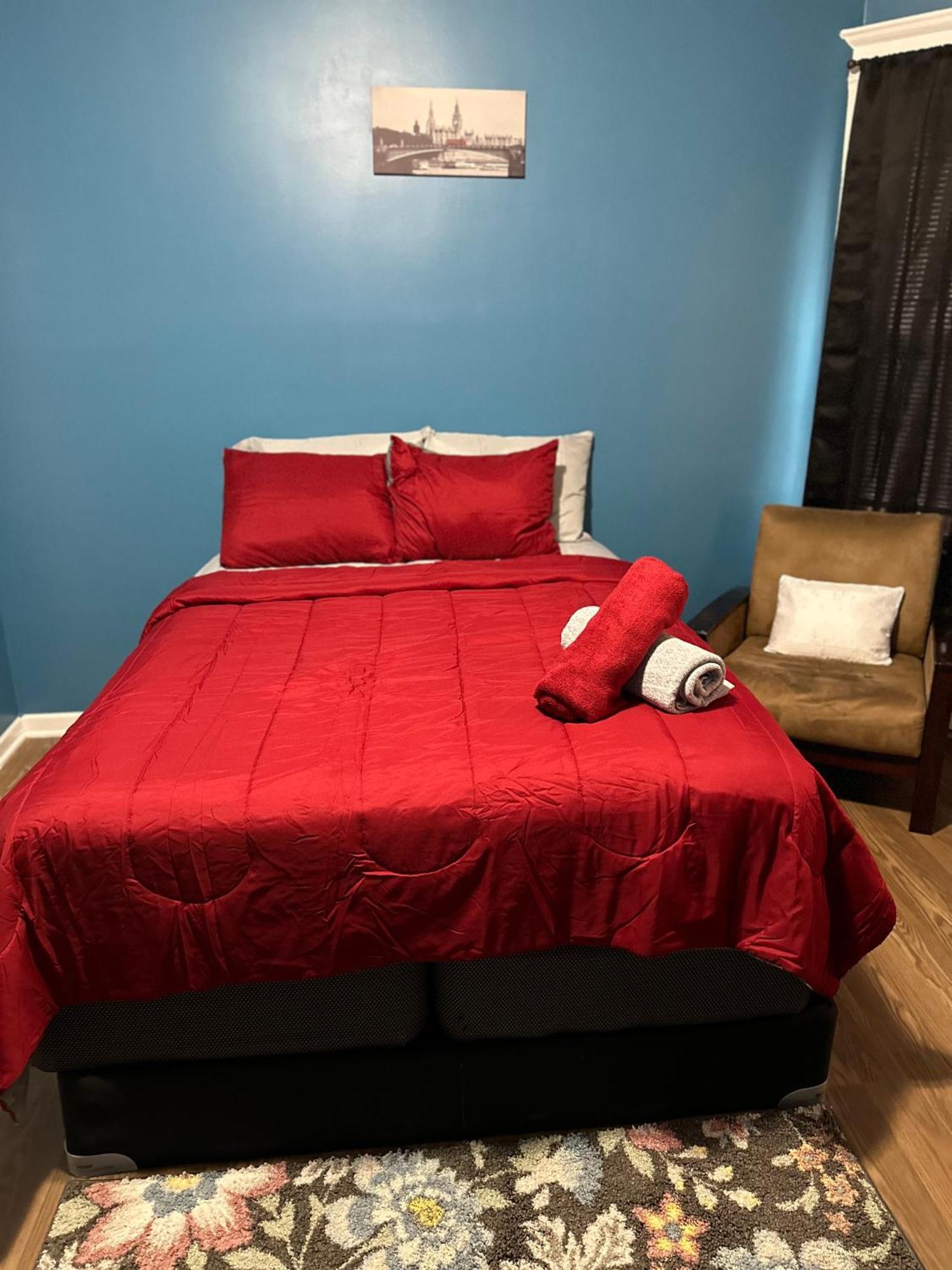 Fidelia Garnet Room, Queen Bed Minutes From Newark Liberty International Airport And Newark Penn Station Zewnętrze zdjęcie